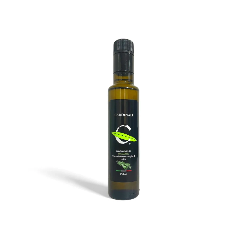 OLIO EVO AROMATIZZATO AL ROSMARINO 250ml